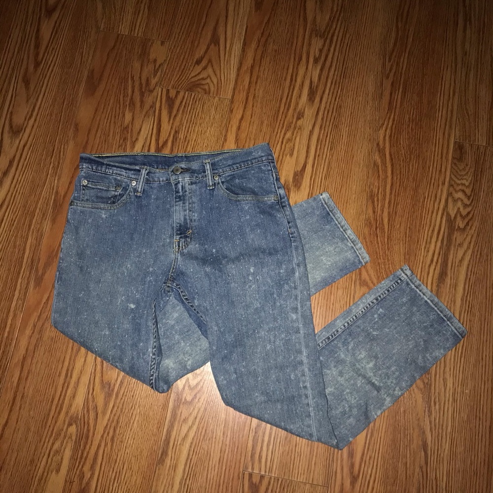 32 30 Levi Strauss & Co. 511 speckled wash jeans